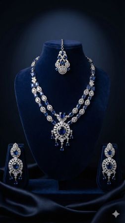 Sapphire Queen Bridal Set