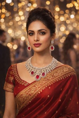 Ruby Lume Necklace Set