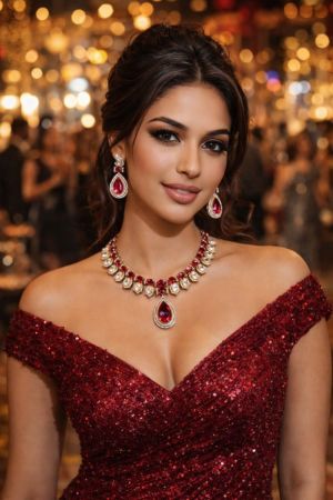 Ruvera Ruby Drop Set